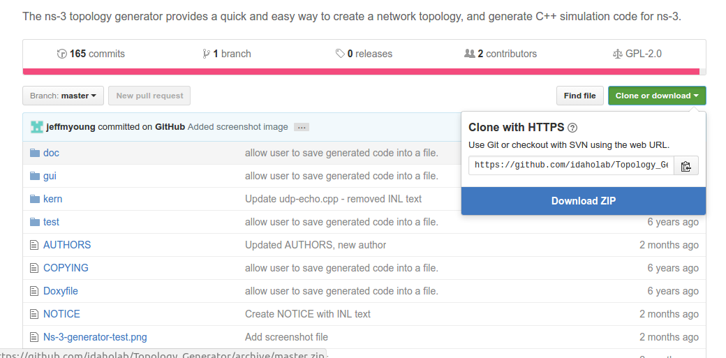 downloadNs-3TopologyGenerator