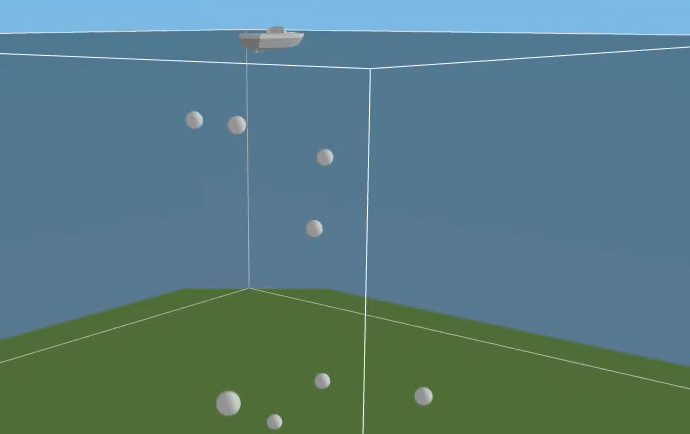 Simulating And Visualizing 3D  Mobile Underwater Sensor Network (UWSN) Under ns-3