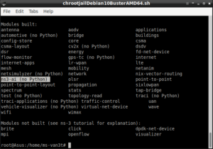 Installing ns3-ai  Model under “chroot Jail”