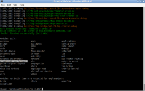 Installing OFSwitch13 and doing SDN Simulation under ns-3  