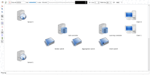 Doing Software-Defined Networking(SDN) Simulation under ns-3