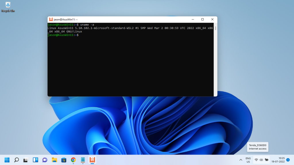 Installing WSL2 Under Windows 11 and Running GUI Linux Apps.