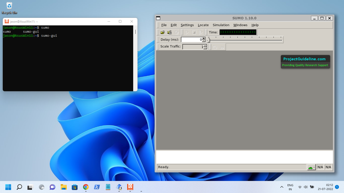 Compiling SUMO Source Version Under WSL2 of Windows11-Ubuntu
