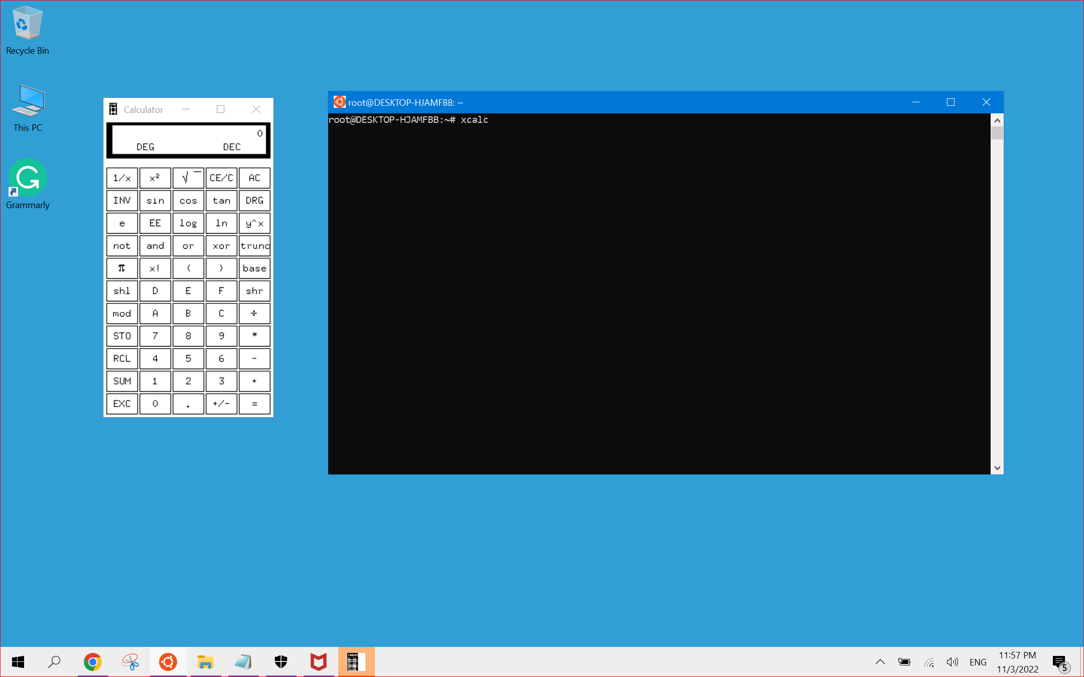 Installing WSL2 Under Windows 10 and Running GUI Linux Apps.