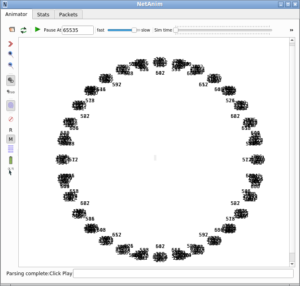 Visualizing ns-3 LEO Satellite Network using Netsimulyzer 3D