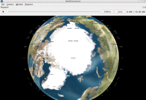 Visualizing ns-3 LEO Satellite Network using NetSimulyzer 3D