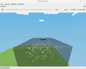 Realistic 3D Visualization of UWSN Scenario with NetSimulyzer