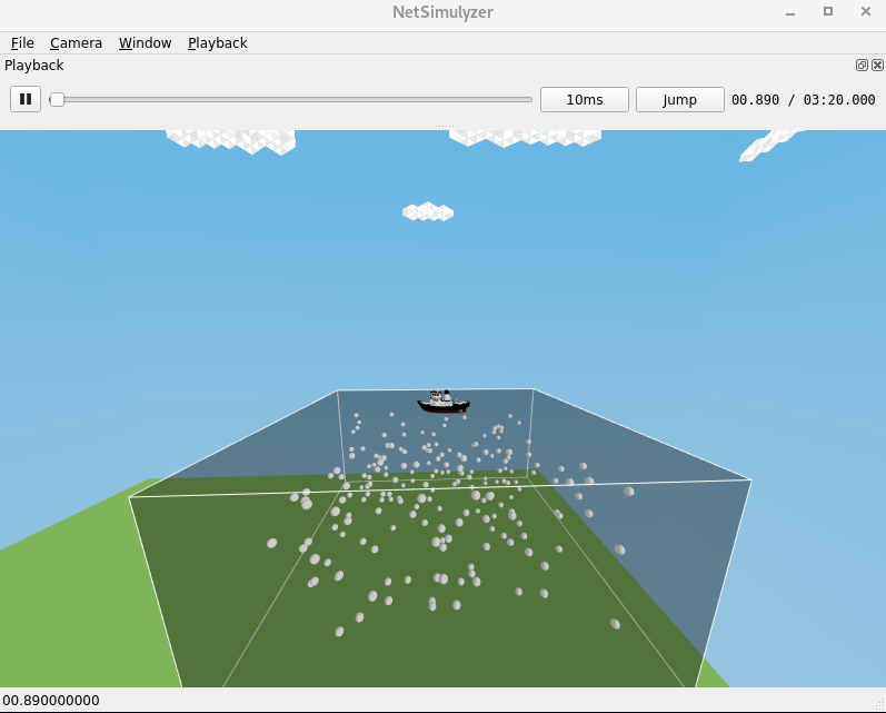 Realistic 3D Visualization of UWSN Scenario with NetSimulyzer