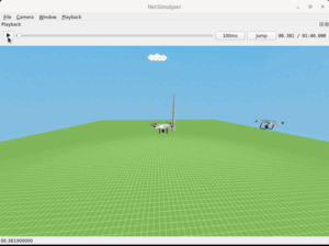 Installing NetSimulyzer for Visualising IoD_Sim FANET in 3D.