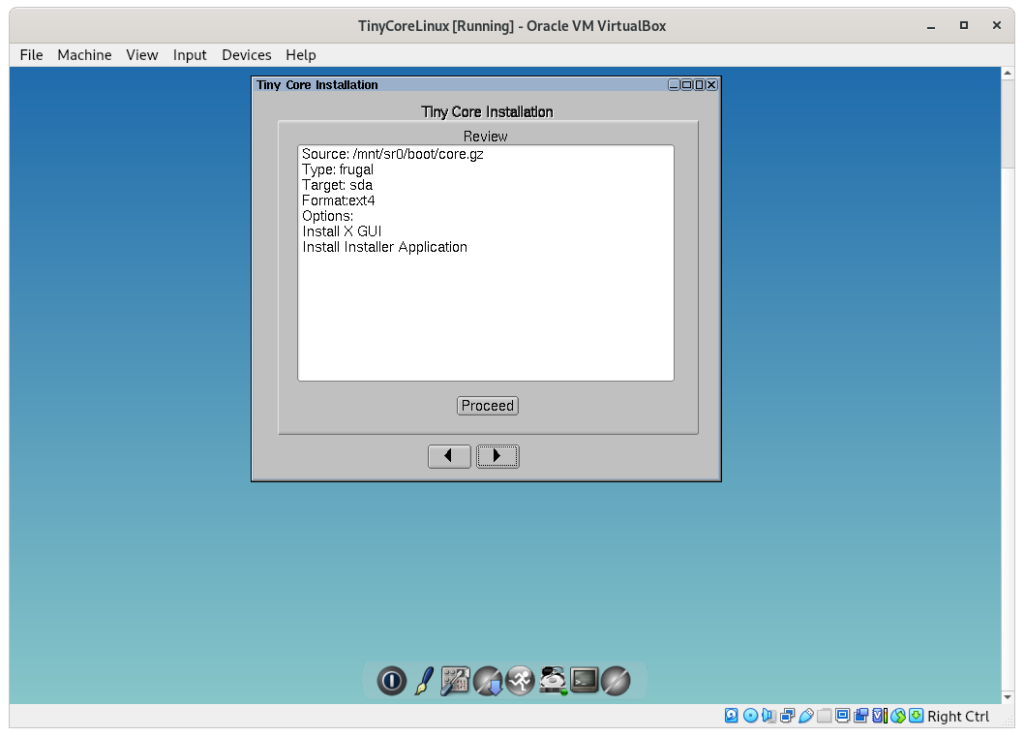 Bare Minimal TinyCore Linux for installing Latest ns-3-dev.