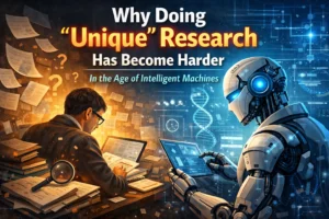 Why Doing “Unique” Research Has Become Harder in the Age of Intelligent Machines