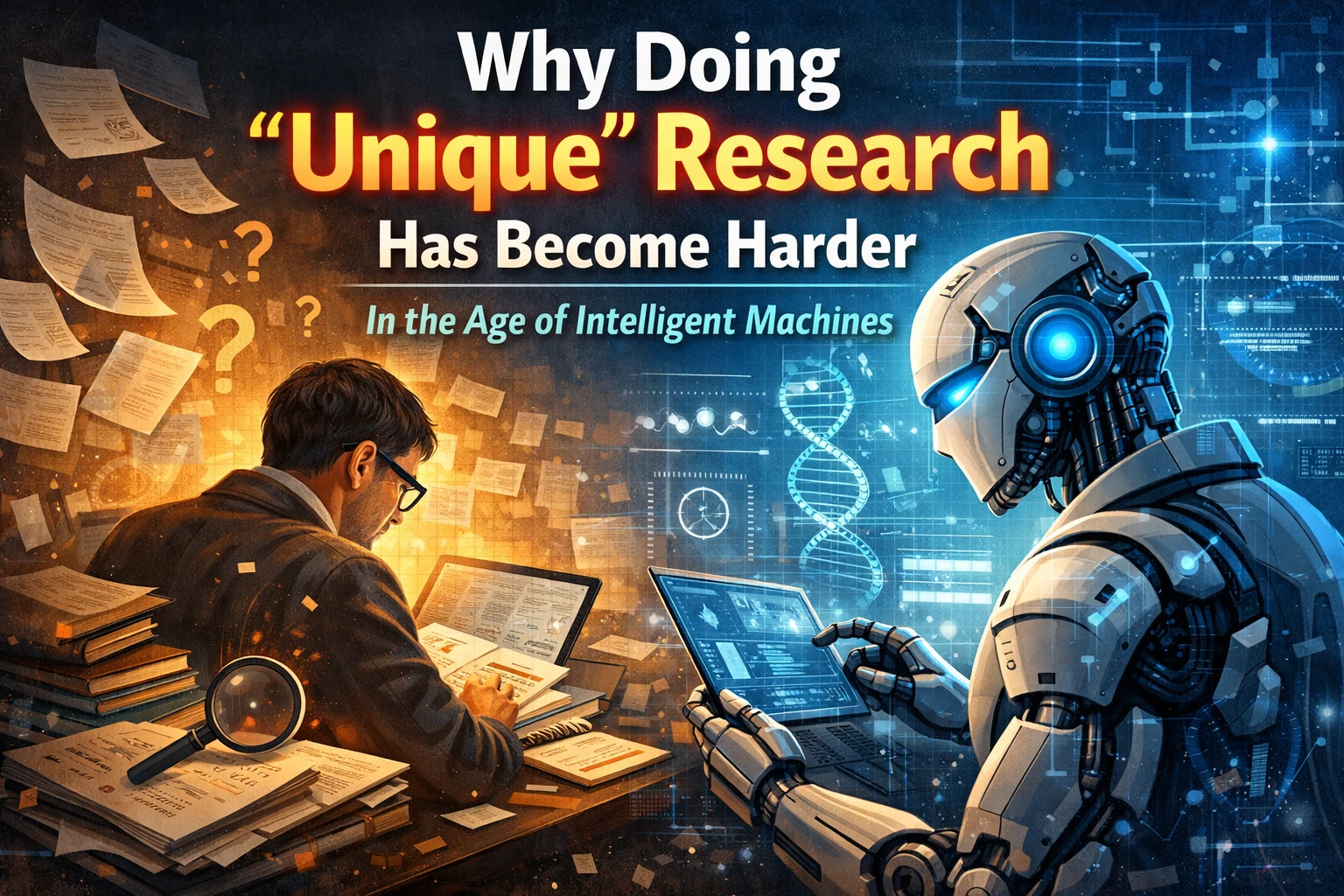 Why Doing “Unique” Research Has Become Harder in the Age of Intelligent Machines